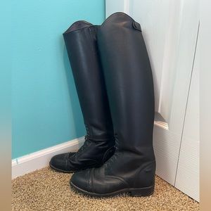 Dublin Black Tall Field Boots